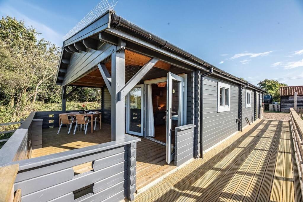 The Cabin, Parham Woodbridge Exterior foto