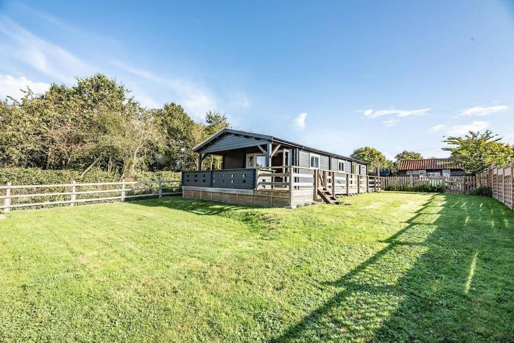 The Cabin, Parham Woodbridge Exterior foto